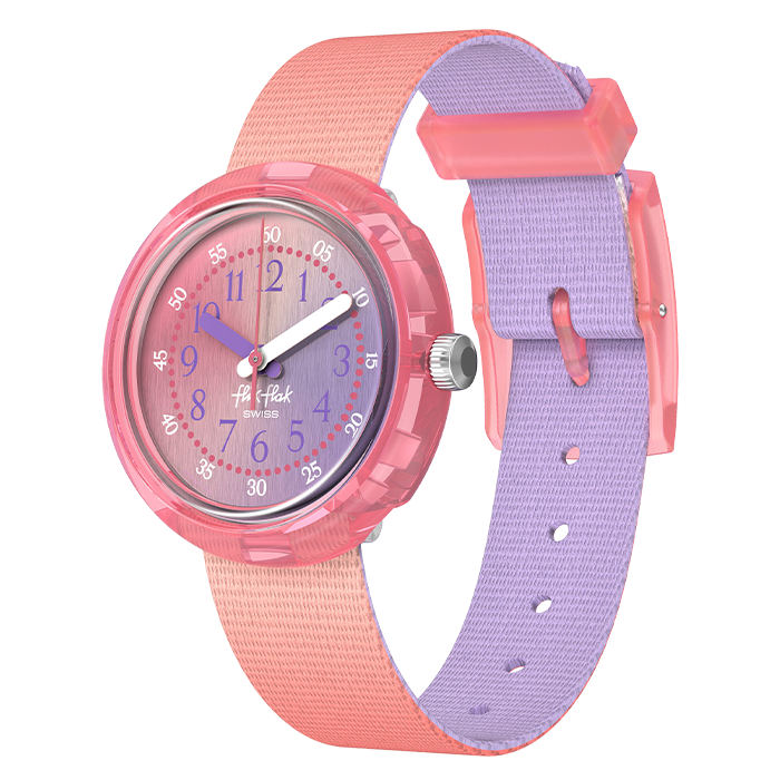 Relógio Flik Flak de criança rosa SIGG
