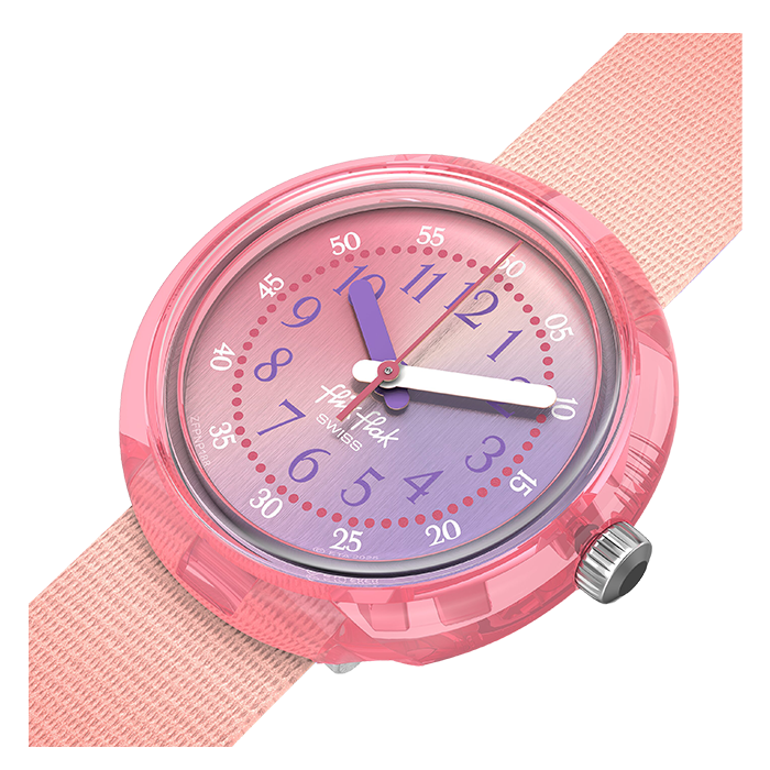 Relógio Flik Flak de criança rosa SIGG