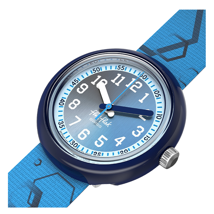 Relógio Flik Flak de criança azul SIGG