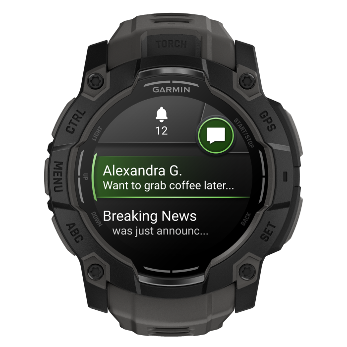 Smartwatch Instinct 3 - 50mm Amoled