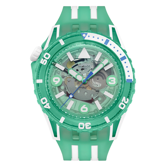 Relógio Swatch homem verde