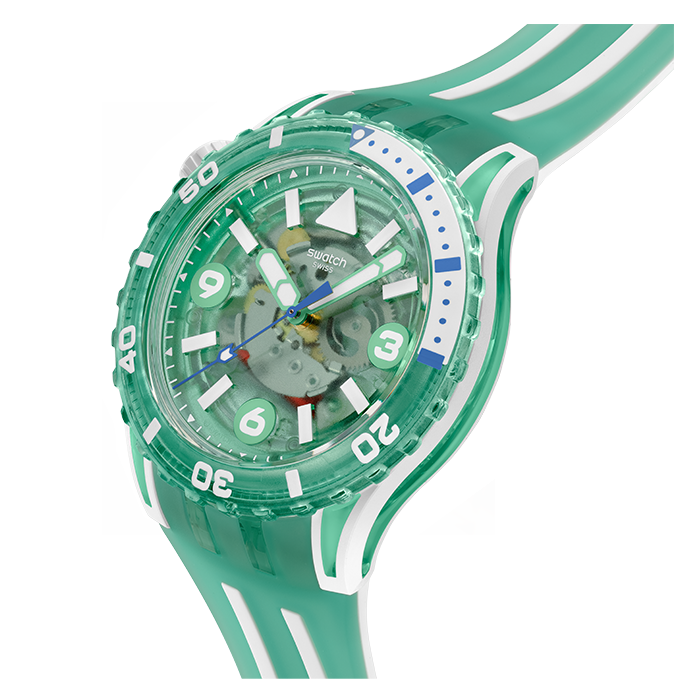 Relógio Swatch homem verde