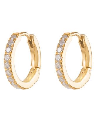 Brincos Amina Dourado