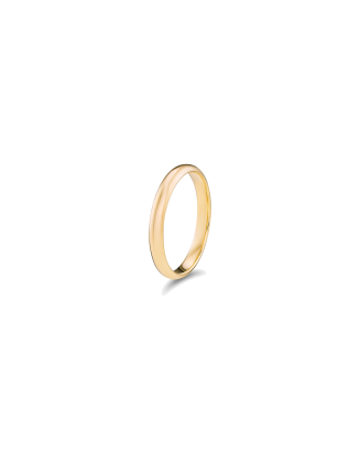 Aliança Forever Ouro Amarelo 3mm