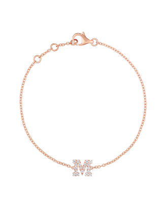 Pulseira Personalizável Letra M
