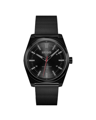 Relógio Homem Aço Malha Milanesa #ARK