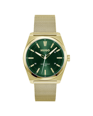 Relógio Homem Aço Malha Milanesa #ARK