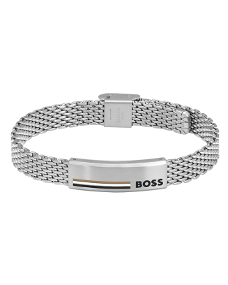 Pulseira Homem Malha Aço ALEN