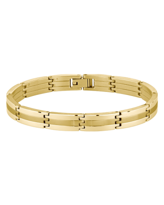 Pulseira Homem A&ccedil;o Dourado BROOKS