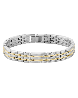 Pulseira Homem A&ccedil;o Bicolor WESLEY