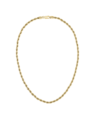 Colar Homem A&ccedil;o Dourado MYLES