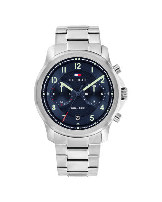 Relógio Homem Multifunções Aço