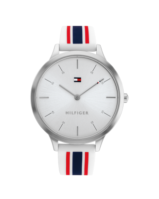 Relógio Mulher Aço e Silicone