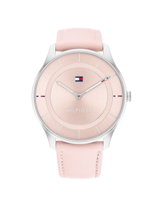 Relógio Mulher Aço e Silicone Rosa