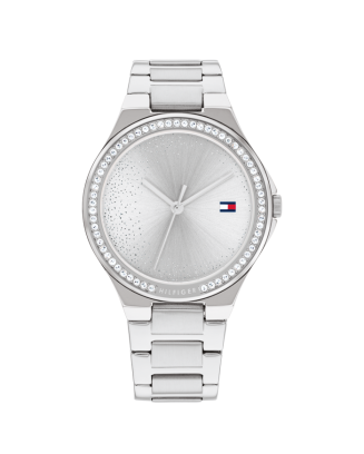 Relógio Mulher Aço e Cristais