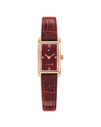 Relógio Mulher Aço e Pele Tommy Hilfiger