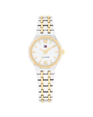 Rel&oacute;gio Mulher A&ccedil;o Bicolor