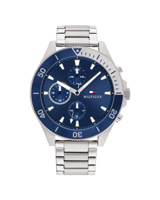 Relógio Multifunções Homem Aço