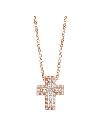 Colar Belle Epoque Cruz Diamantes