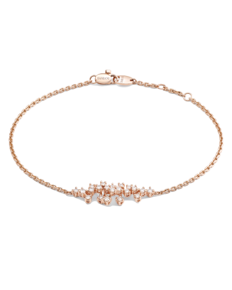 Pulseira Mimosa Ouro Rosa E Diamantes