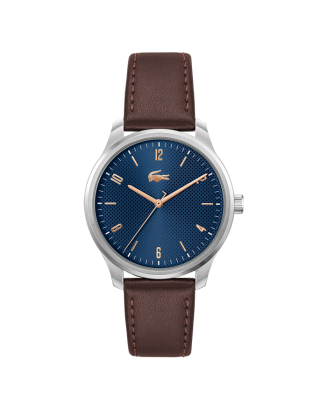 Relógio Homem Aço e Pele Lacoste LISBON