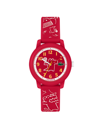 Rel&oacute;gio Crian&ccedil;a L.12.12 Vermelho Silicone