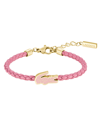 Pulseira Crian&ccedil;a A&ccedil;o e Pele CUTIE CROC
