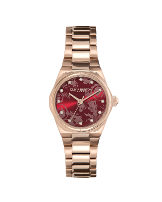 Relógio Mulher Mini Hexa Damask Aço