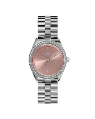 Relógio Mulher Bejewelled Aço Cristais