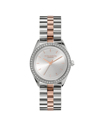 Relógio Mulher Bejewelled Aço Cristais