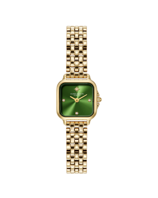 Rel&oacute;gio Mulher Mini Grosvenor A&ccedil;o Bicolo