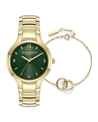 Set Relógio Mulher e Pulseira