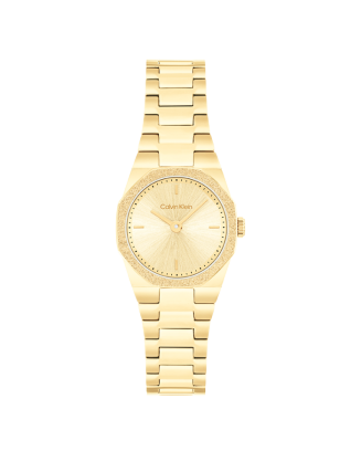 Rel&oacute;gio Senhora Dourado