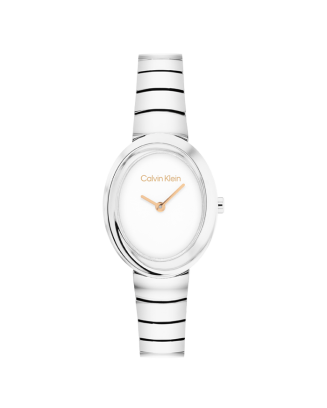 Rel&oacute;gio Senhora em A&ccedil;o