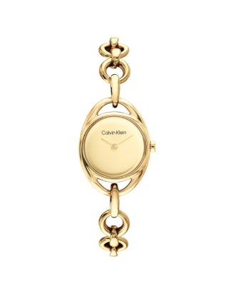 Rel&oacute;gio Senhora Dourado