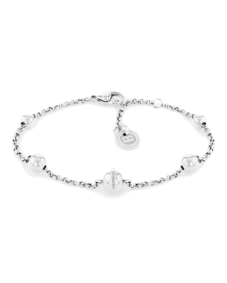 Pulseira esferas prateado