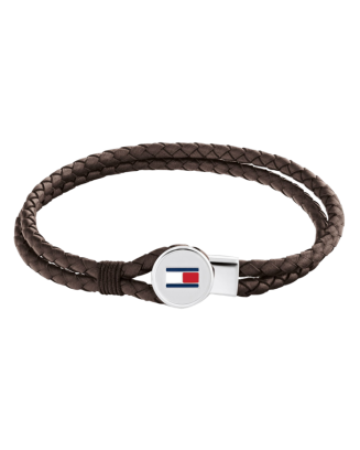 Pulseira Homem Dupla Pele Castanha
