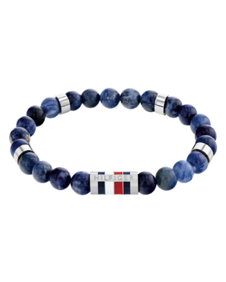 Pulseira Homem A&ccedil;o e Sodalite