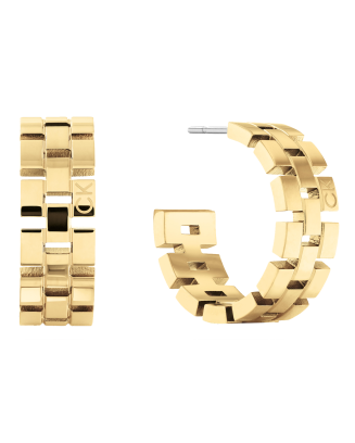 Brincos Senhora Argola em Dourado