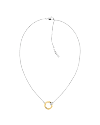 Colar Senhora em A&ccedil;o e Dourado