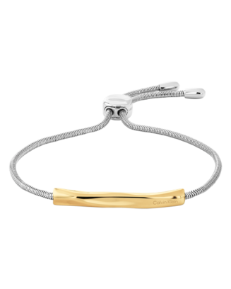 Pulseira Senhora  em A&ccedil;o e Dourado