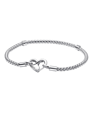 Pulseira com Fecho Coração