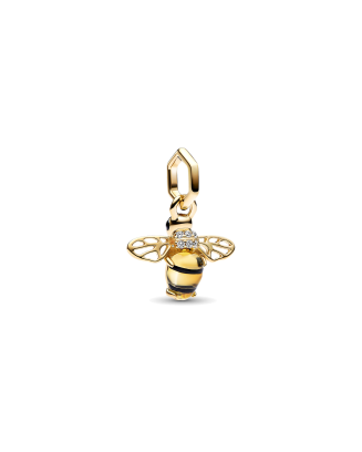 Mini Pendente Abelha Brilhante