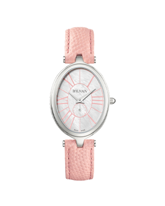 Rel&oacute;gio Balmain Haute Elegance Oval Pink strap