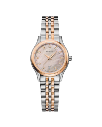 Rel&oacute;gio Balmain Beleganza 27,5mm Steel&pink pvd