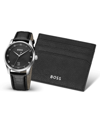 Set Relógio BOSS PRINCIPLE Porta Cartões