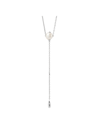 Colar Pearl Stella Silver