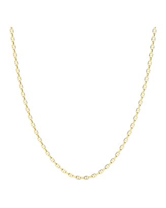 Colar Ouro Amarelo, Ouro Branco E Diamantes