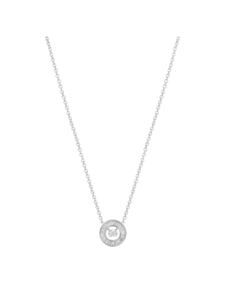 Colar Possession Ouro Branco E Diamantes