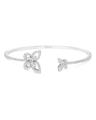 Pulseira Butterfly Ouro Branco E Diamantes
